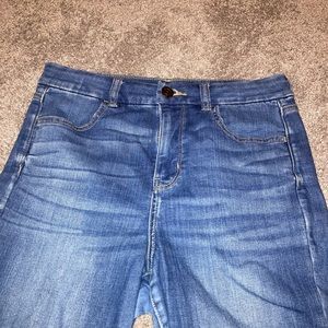 AE Blue Skinny Jeans